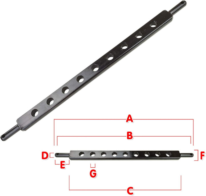 DEMA Ackerschiene 90 cm Kat. II