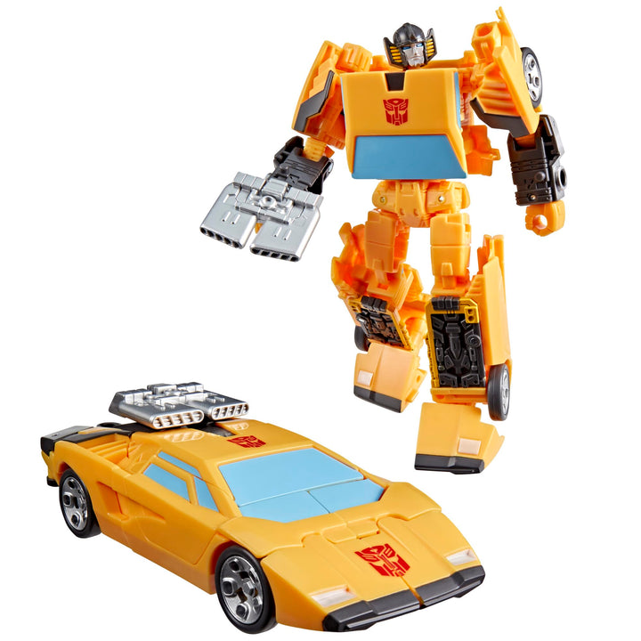 Transformers Studio Series Kampf um Cybertron Sunstreaker, verwandelbare Deluxe-Klasse Action-Figur