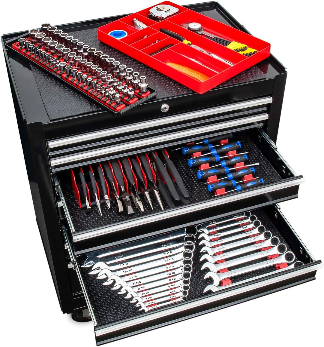 Ernst Manufacturing Werkzeugorganizer Pro Pack, Rot - 8500A