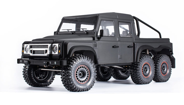 Amewi 22556 AMXRock RCX10.3B Scale Crawler 6x6 Pick-Up 1:10 ARTR schwarz