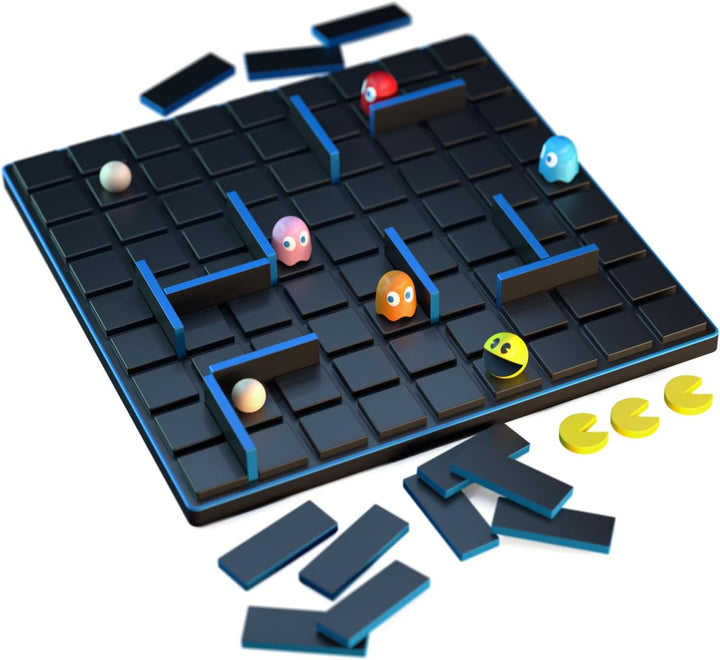 Gigamic, Quoridor PAC-MAN, Familienspiel, Holzspiel, 2-5 Spieler, Ab 8+ Jahren, 15 Minuten, Deutsch,