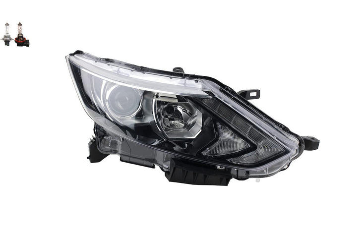 Johns, Scheinwerfer passend für Nissan Qashqai J11 11/13-07/17 /1 rechts + Leuchtmittel
