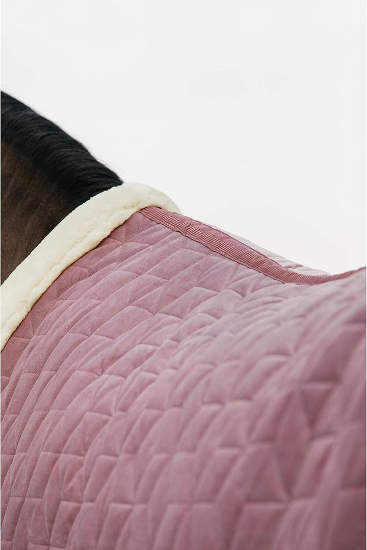 Kentucky Horsewear Show Rug Velvet Turnierdecke, Grösse:140, Farbe:Old Rose 140 alt rosa, 140 alt ro