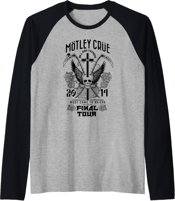 Mötley Crüe – All Bad Things Must Come To An End Final Tour Raglan