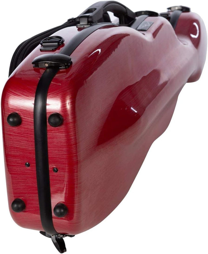 Geigenkoffer Glasfaser Steel Effect 4/4 burgundy M-Case