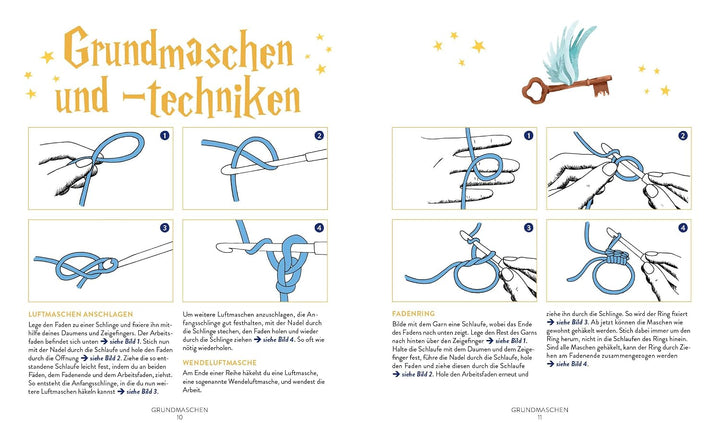 Die Häkelschule für Harry Potter-Fans – Minis: Magische Charaktere und phantastische Wesen im Kleinf