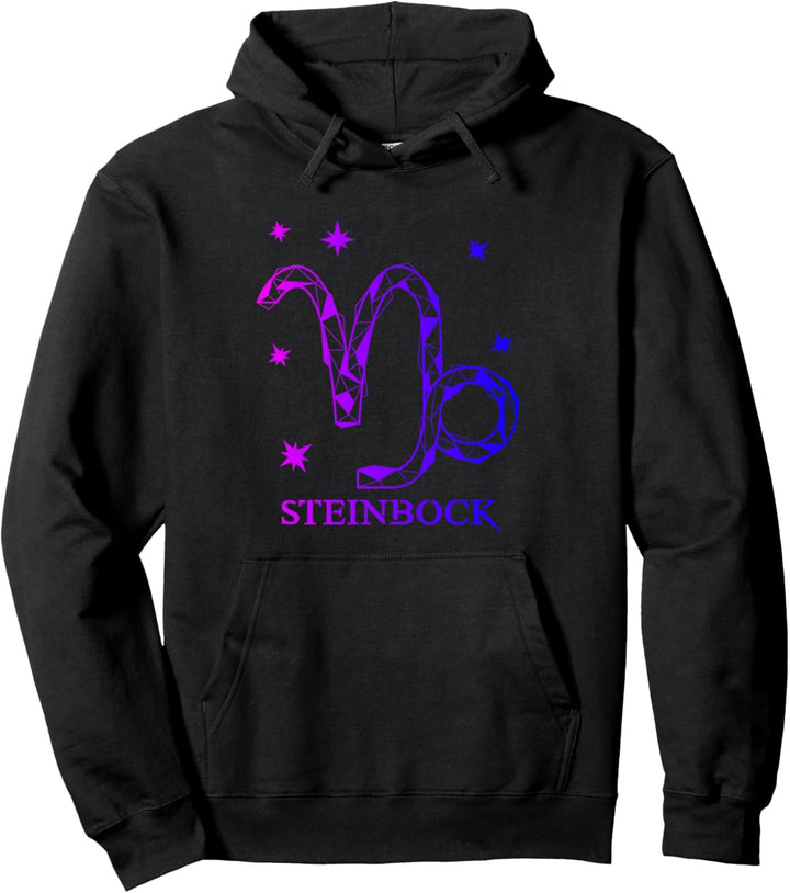 Steinbock Sternzeichen Pullover Hoodie