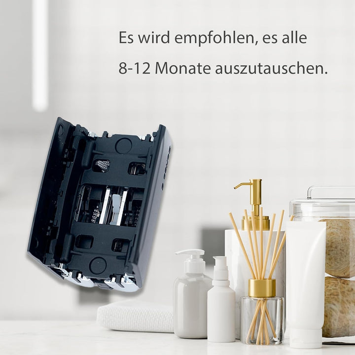 2 Stück 52B Scherkopf Kompatibel mit Braun Elektrorasierer Series 5, 52B Scherblatt für Braun Herren