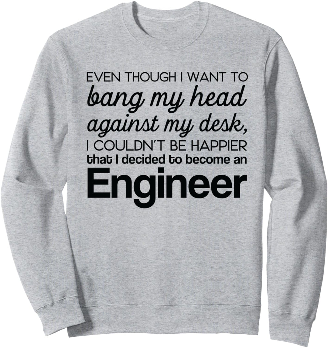 Ich könnte nicht glücklicher sein, dass ich mich Sweatshirt