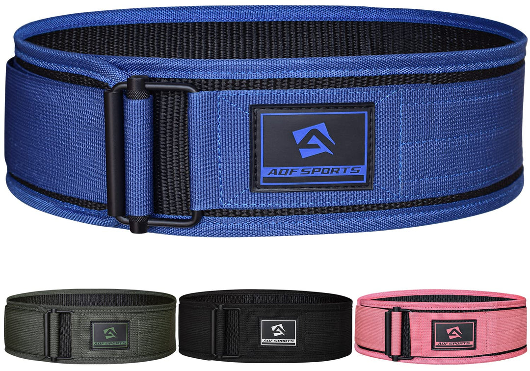 AQF Gewichthebergürtel, 4"/10.2cm Autolock Nylon Gürtel, Functional Training Bodybuilding Fitness Gü