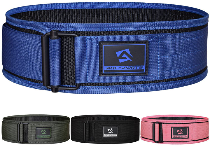 AQF Gewichthebergürtel, 4"/10.2cm Autolock Nylon Gürtel, Functional Training Bodybuilding Fitness Gü