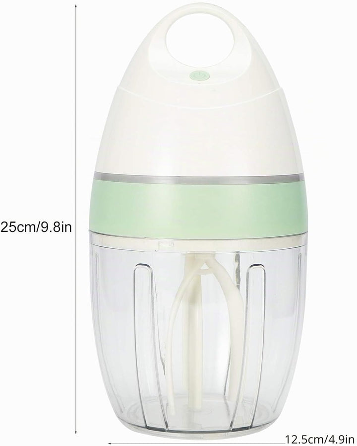 Alvinlite 900 ml Kleiner Stand-Eiermixer, elektrischer Schneebesen, Mini-Mixer-Schaumer perfekt für
