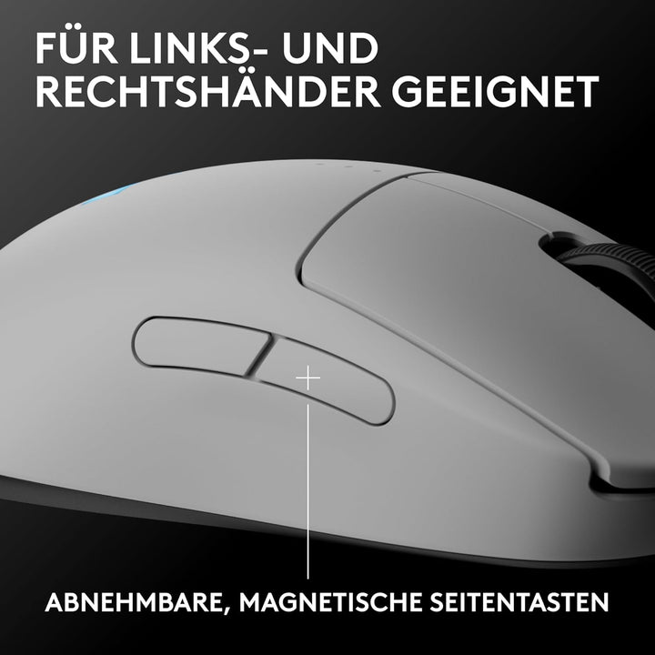 Logitech G PRO 2 LIGHTSPEED kabellose Gaming-Maus für Rechts- oder Linkshänder, mit bis zu 4 anpassb
