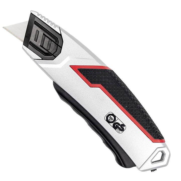 WEDO Cutter Safety aus Metall mit zurückfahrender Klinge, Sicherheitsmesser mit Hebel