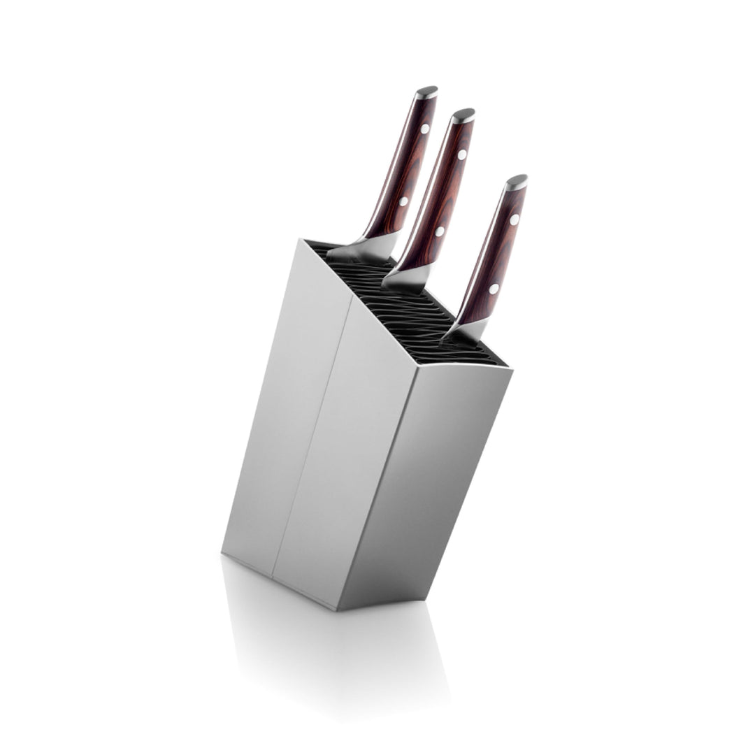 Eva Solo Messerblock schräg Aluminium, Aluminium