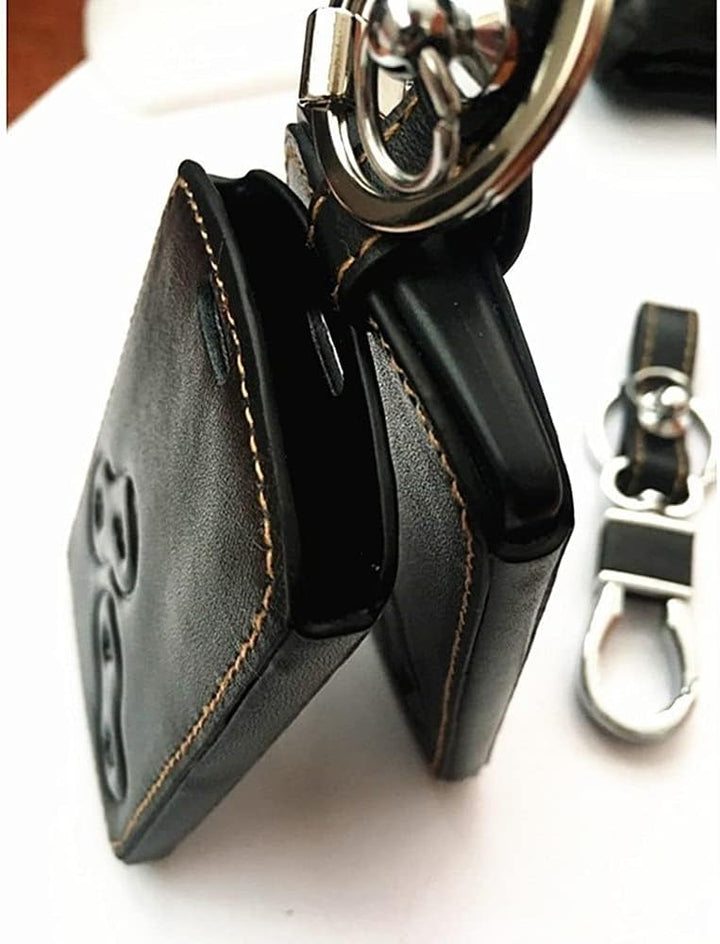 Leder-Autoschlüsselhüllen-Set für Clio, Scenic, Megane, Duster, Sandero, Captur, Twingo, Koleos, Sch