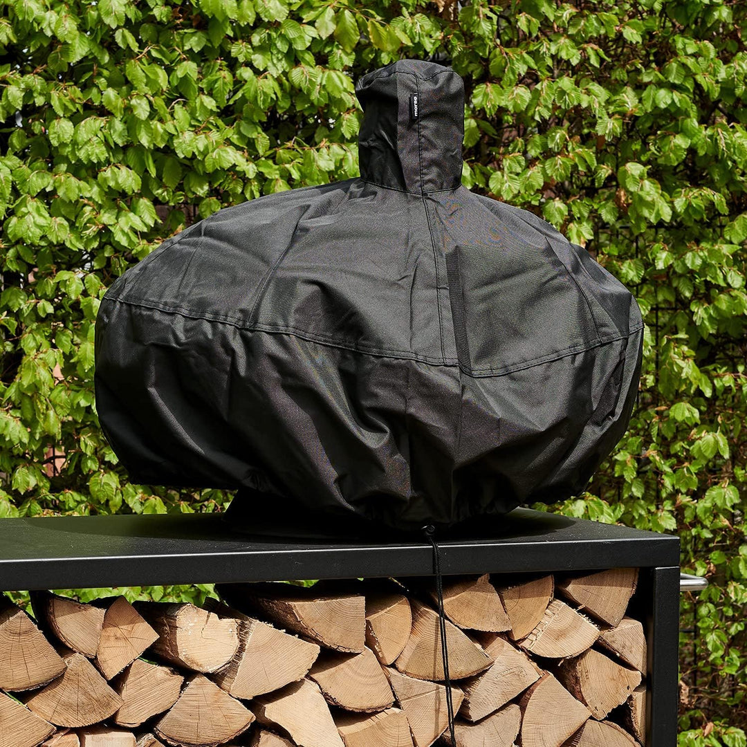 Morsø Forno Cover, Grill-Abdeckung, wasserabweisendes Polyester, Schwarz