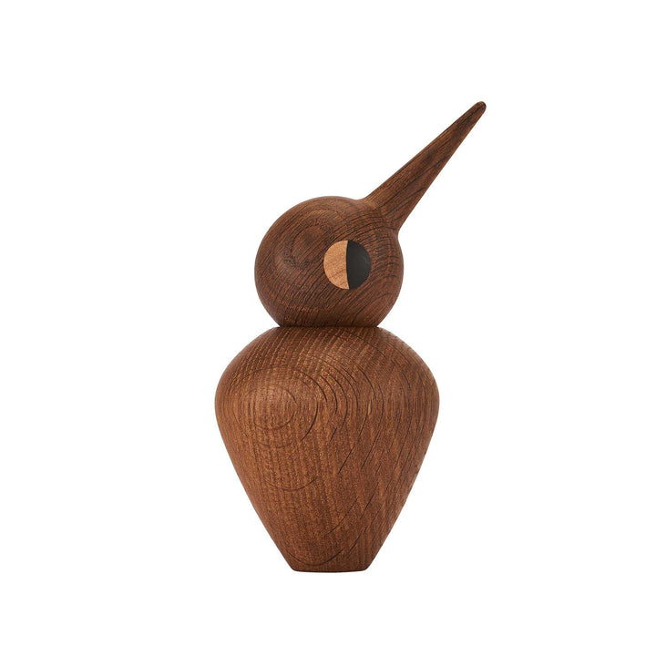Architectmade Bird Vögel Deko Holzfigur Klein - Eiche geräuchert Smoked, Smoked