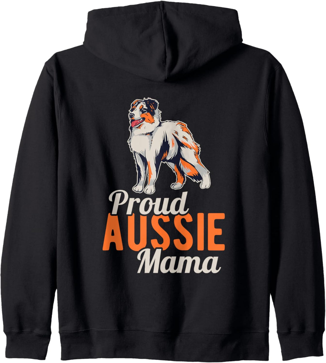 stolze Aussie Mama - Australian Shepherd Hund Präsent Kapuzenjacke