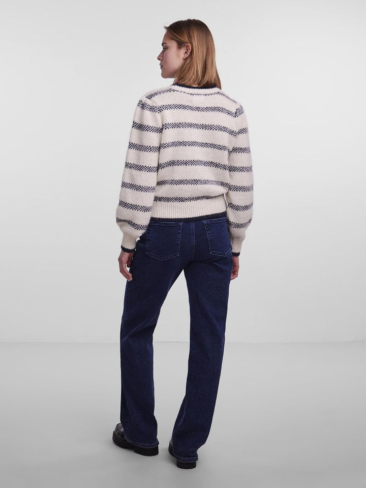 PIECES Female Strickpullover PCJADINE XS Birch, XS Birch