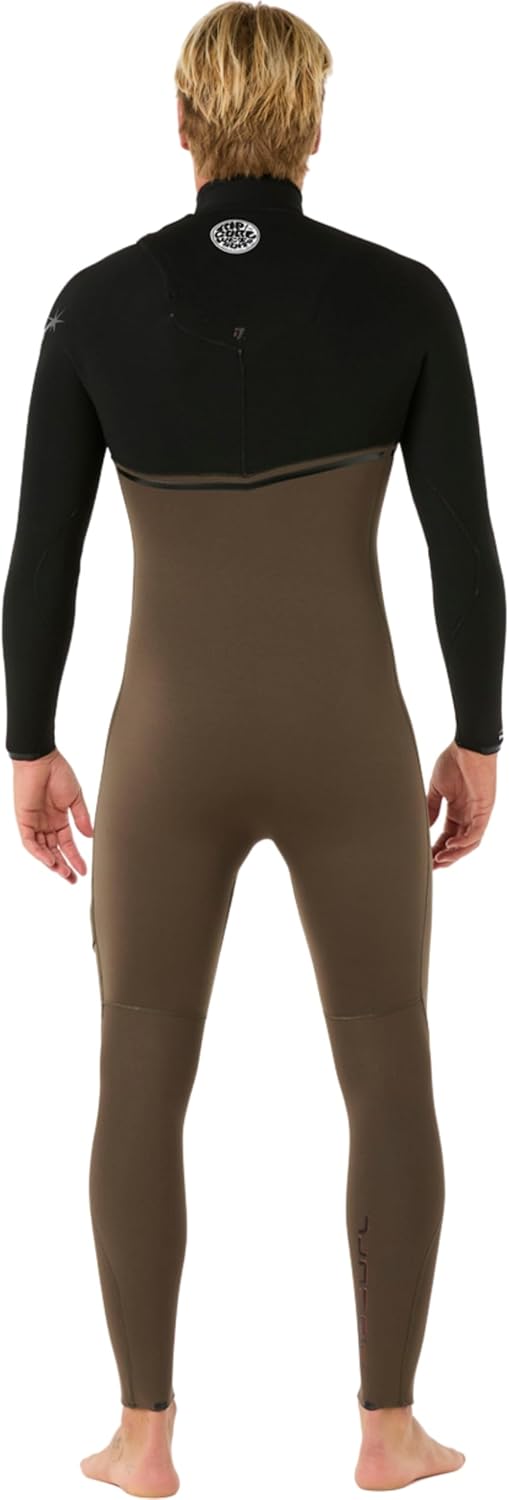 RIP CURL Herren E-Bomb 4/3mm Zip Free Wetsuit 14TMFS - Deep Rock, L