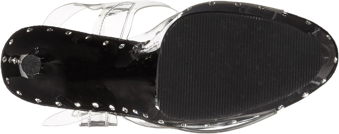 Pleaser ADORE-708LS CLR/Blk UK 4 (EU 37)