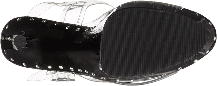 Pleaser ADORE-708LS CLR/Blk UK 4 (EU 37)