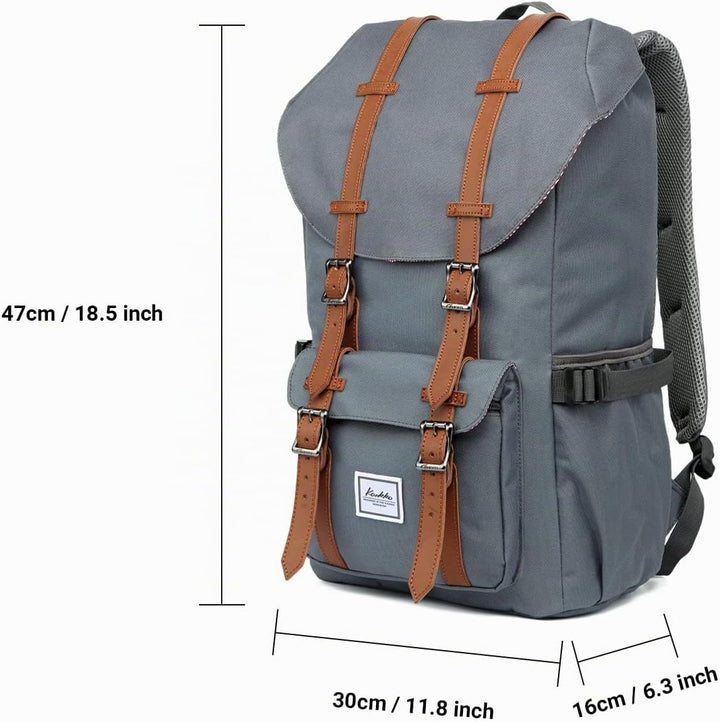 KAUKKO Unisex Ep5 Rucksack 45 x 27 x 17cm (HxBxT) (Ngrau), 45 x 27 x 17cm (HxBxT) (Ngrau)