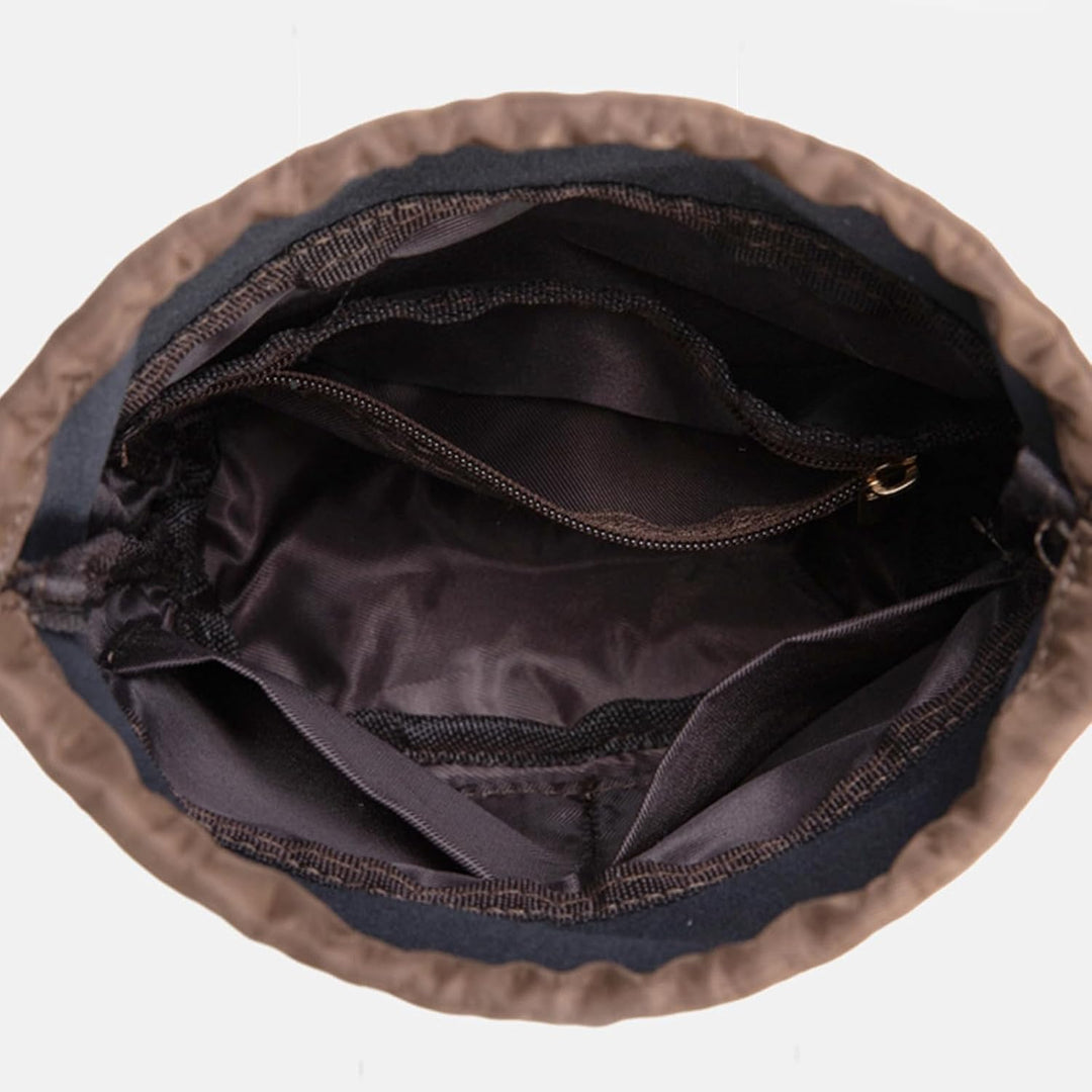 LUOFENG Geldbörsen-Organizer-Einsatz für Beuteltasche, Tasche mit Kordelzug, Organizer, Umhängetasch