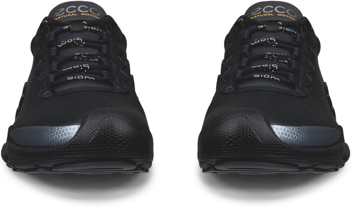 ECCO Herren Biom AEX 39 EU Schwarz Silber, 39 EU Schwarz Silber