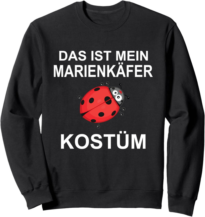 Marienkäfer Kostüm passt zu Marienkäfer Haarreif Sweatshirt