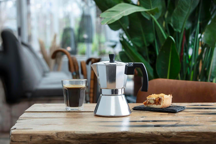 LEOPOLD Cafetera espresso 6 tazas TIVOLI-inox (Induccion)