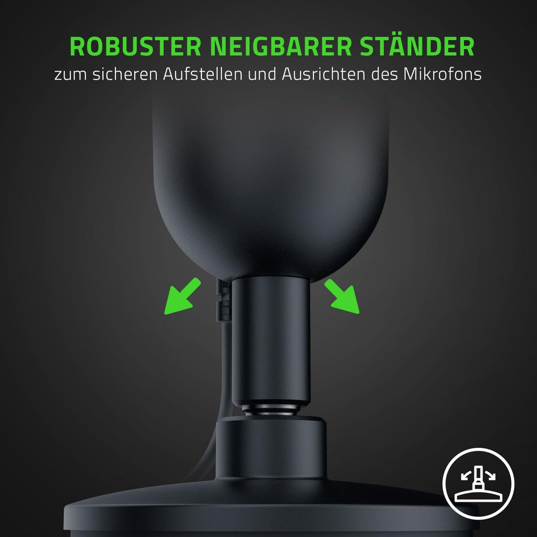 Razer Seiren Mini - USB Kondensator-Mikrofon für Streaming (Kompakt mit Supernieren-Richtcharakteris