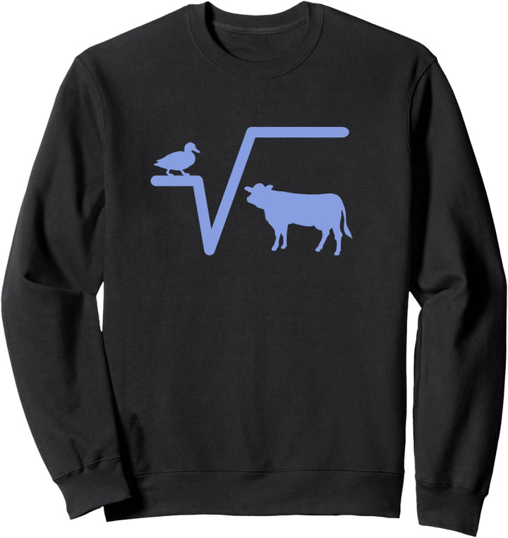 Ente Wurzel Kuh N-te Mathe Cool Sweatshirt