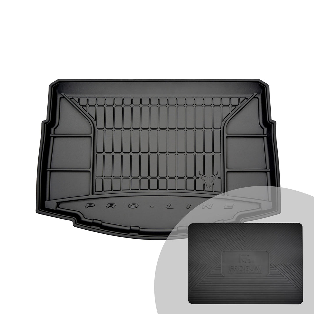 FROGUM ProLine 3D Gummimatte Exklusive Auto Kofferraummatte Kofferraumwanne für Volkswagen Golf VII