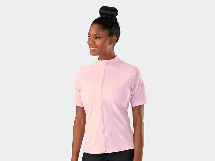 Bontrager Trek Solstice Damen Fahrrad Trikot kurz rosa 2024 36-38, 36-38