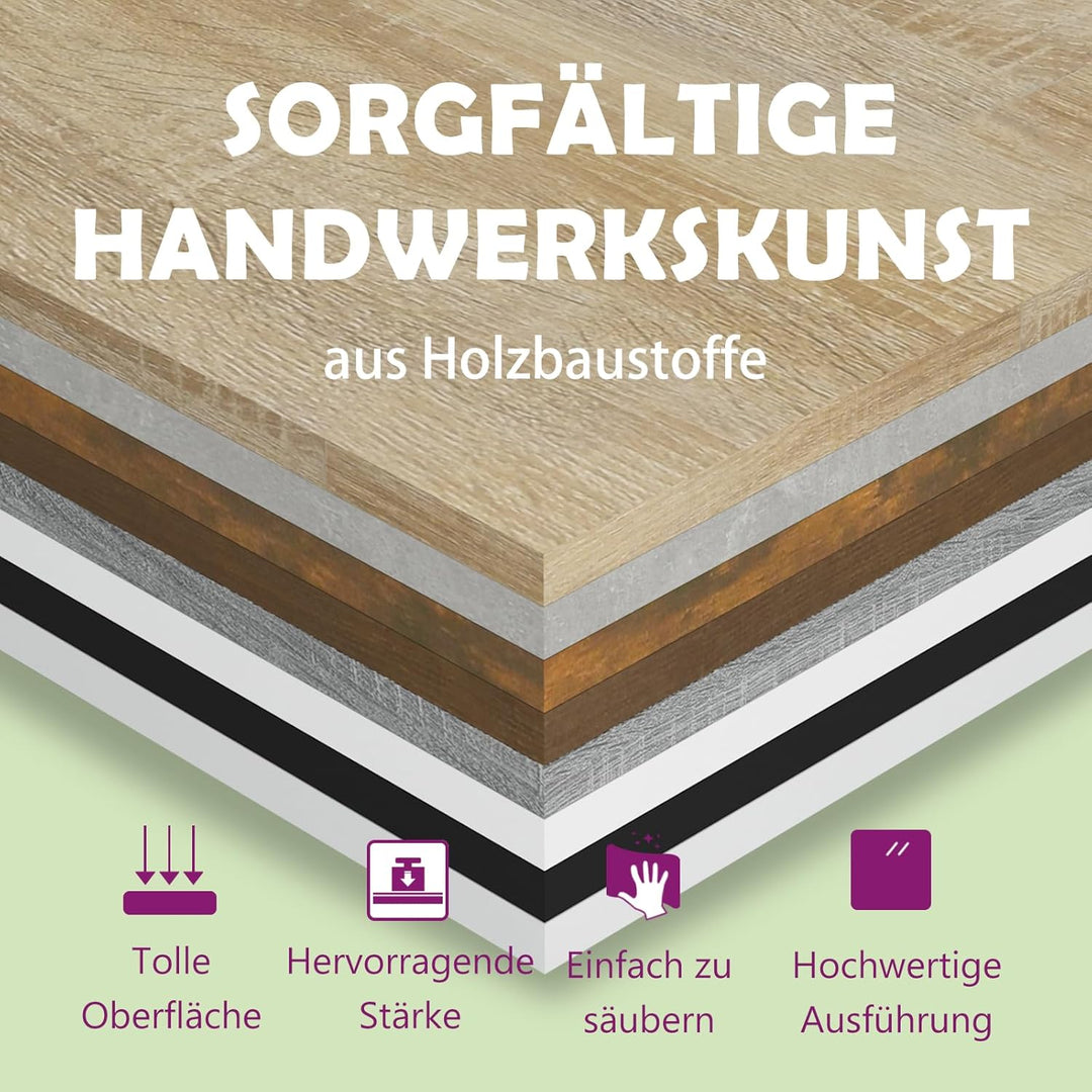 vidaXL Schlafzimmer Möbelkopfteil Bettschrank mit Stauraum und Regal Weiss 140 x 19 x 103 cm
