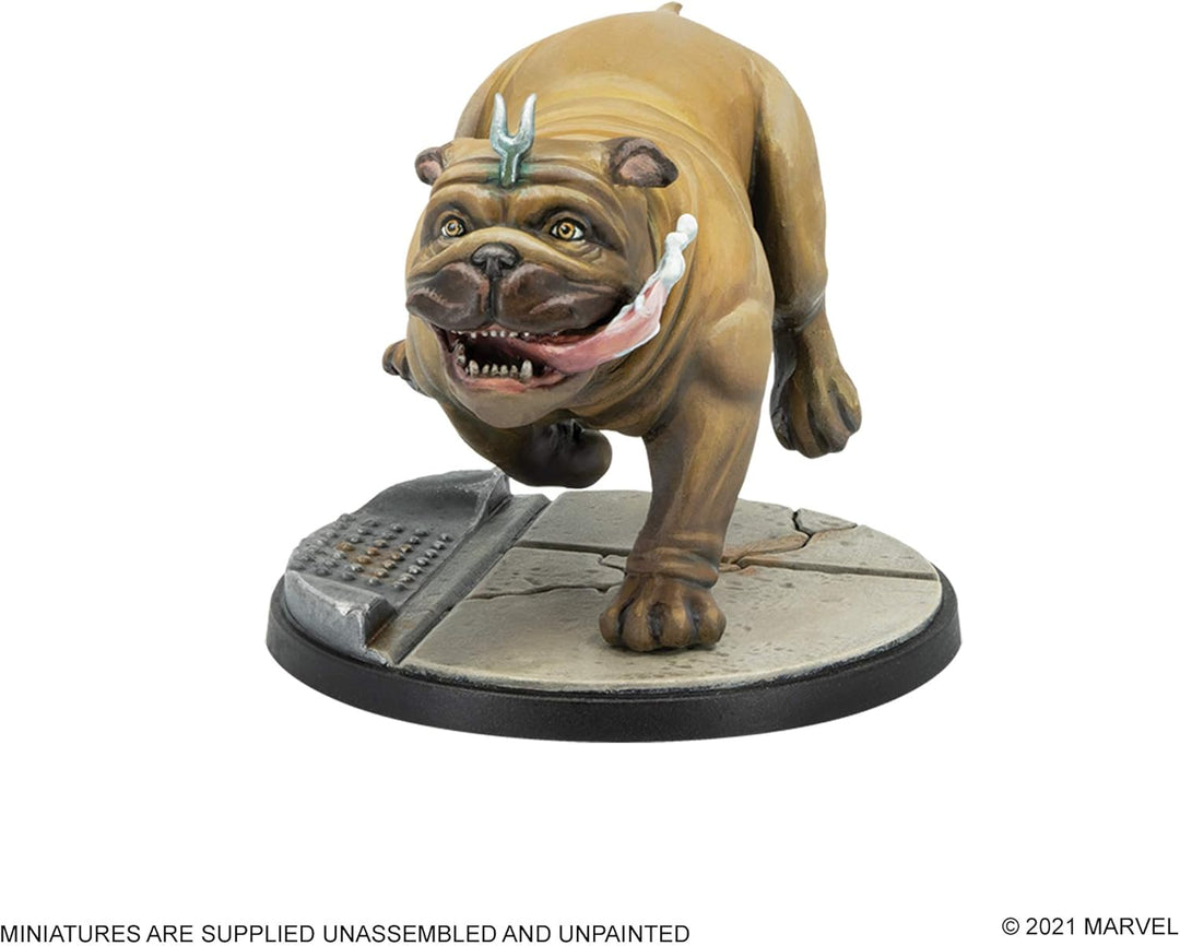 Atomic Mass Games - Marvel Crisis Protocol: Character Pack: Crystal and Lockjaw - Miniature Game CP3