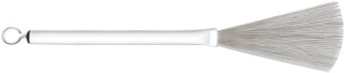 Vic Firth Retractable Wire Jazz Brushes - White Split Single, Split Single