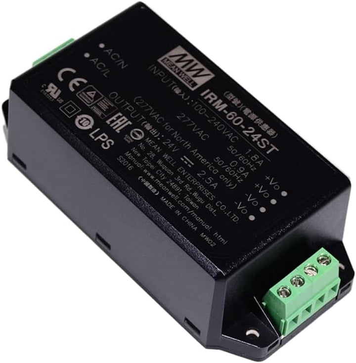 Mean Well IRM 60W 2.5A Schaltnetzteil IRM-60-15ST, IRM-60-15ST