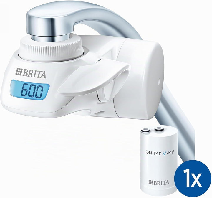 BRITA Pro V-mf Wasserfilter, Acrylic, Weiss, 1