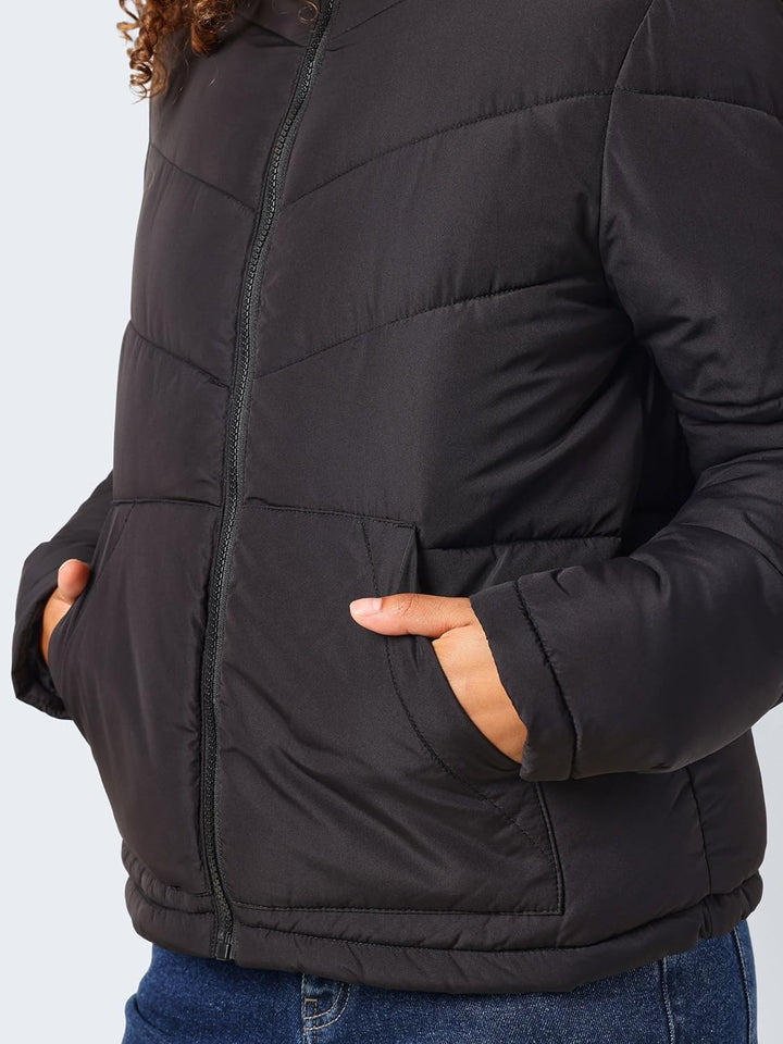 Noisy may Damen Nmdalcon L/S Jacket Bg Noos Jacke M Schwarz, M Schwarz