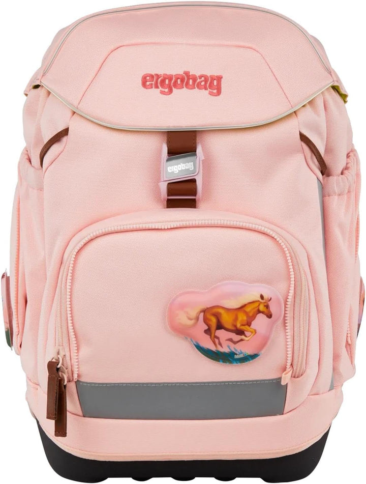 ergobag Schulranzen-Set Pack Set Einheitsgrösse Unzähmbär - Rosa, Einheitsgrösse Unzähmbär - Rosa