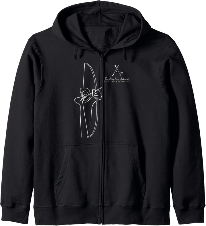 Der instinktive Bogenschütze - RH - Instinktives Bogenschiessen Kapuzenjacke