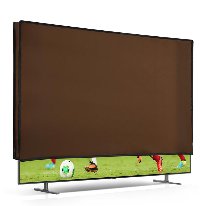 kwmobile 55" TV Abdeckung Indoor - Fernseher Hülle Bildschirmschutz Abdeckung - TV Bildschirm Staubs