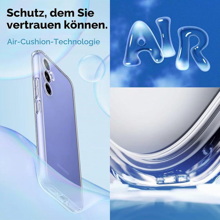 Spigen Liquid Crystal Designed for Galaxy A54 5G case (2023) - Crystal Clear Kristallklar, Kristallk