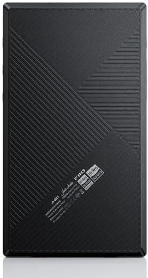FiiO JM21 Digitaler Audio-Player mit 4 + 64 GB Speicher (Schwarz), Schwarz