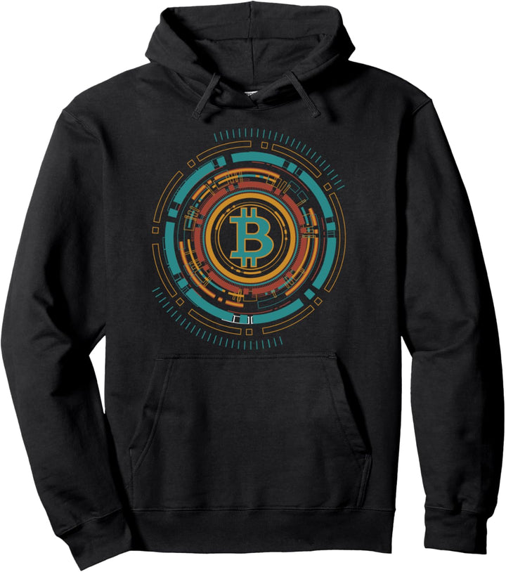 Bitcoin Design Krypto BTC und Bitcoin Pullover Hoodie