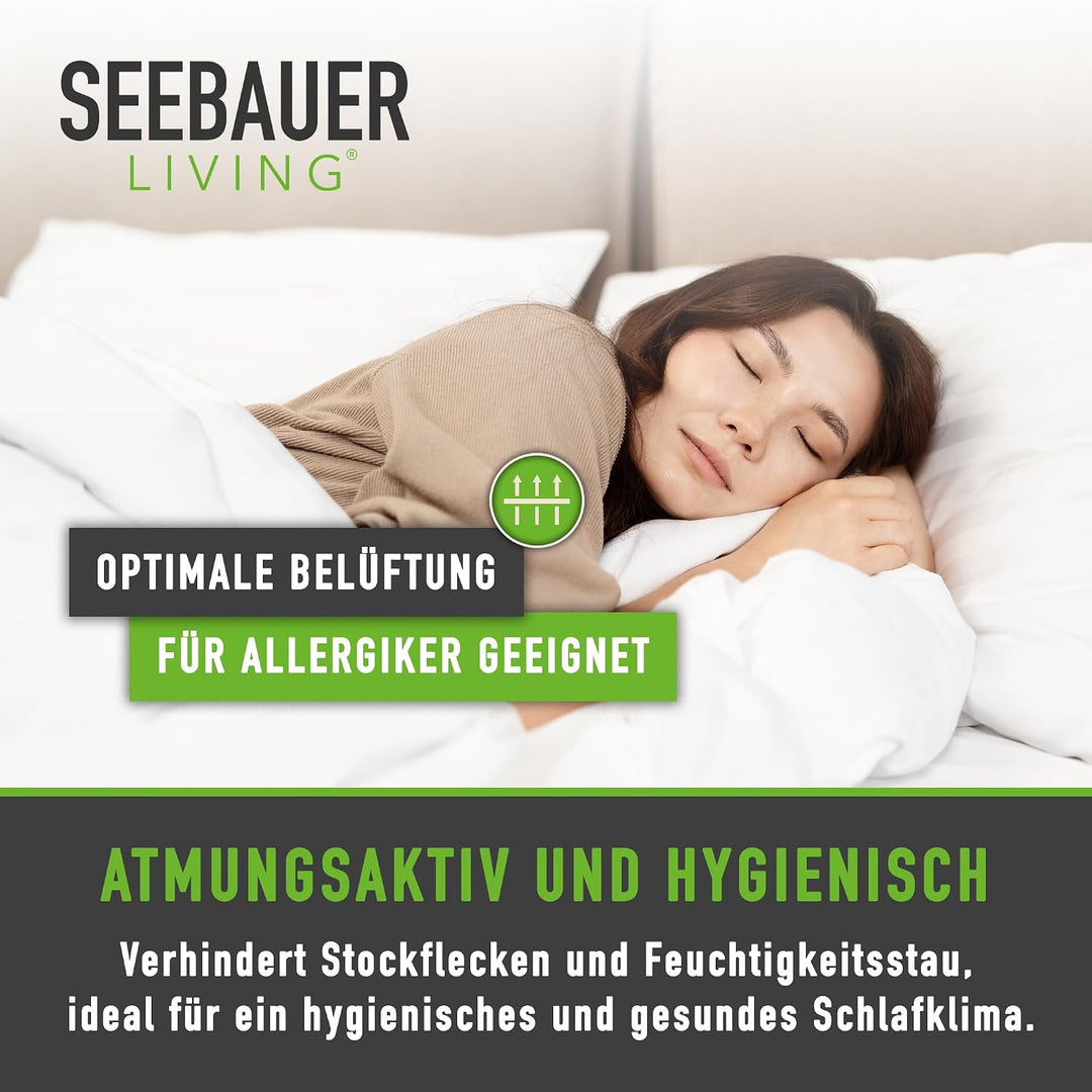 SEEBAUER Living Matratzenschoner Filzschoner für Lattenrost (120 x 220 cm) Matratzenunterlage Antiru