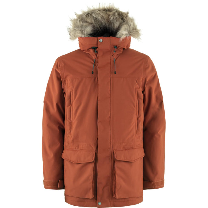 Fjällräven Herren Nuuk Lite Parka M Jacket (1er Pack), Autumn Leaf